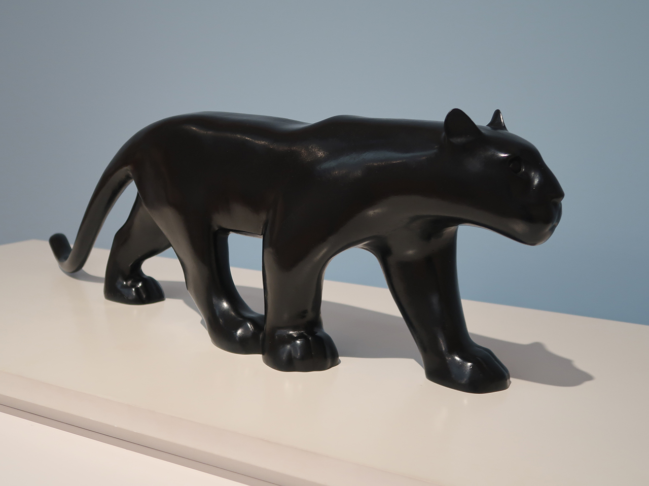 《大黒豹》1930-1931年　ブロンズ　群馬県立館林美術館蔵　