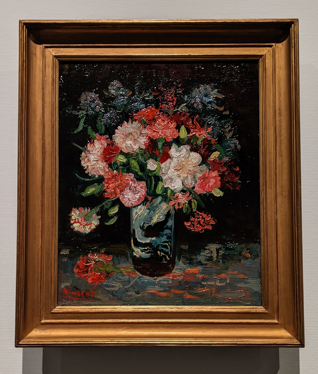 《カーネーションをいけた花瓶》1886年 アムステルダム市立美術館 Collection Stedelijk Museum Amsterdam