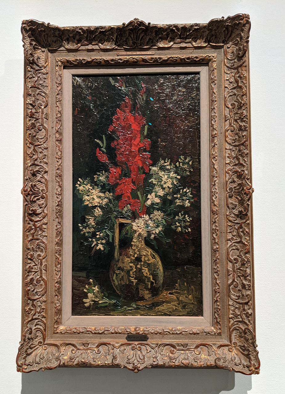 《赤と白の花をいけた花瓶》1886年 ボイマンス・ファン・ブーニンヘン美術館、ロッテルダム Collection Museum Boijmans Van Beuningen, Rotterdam