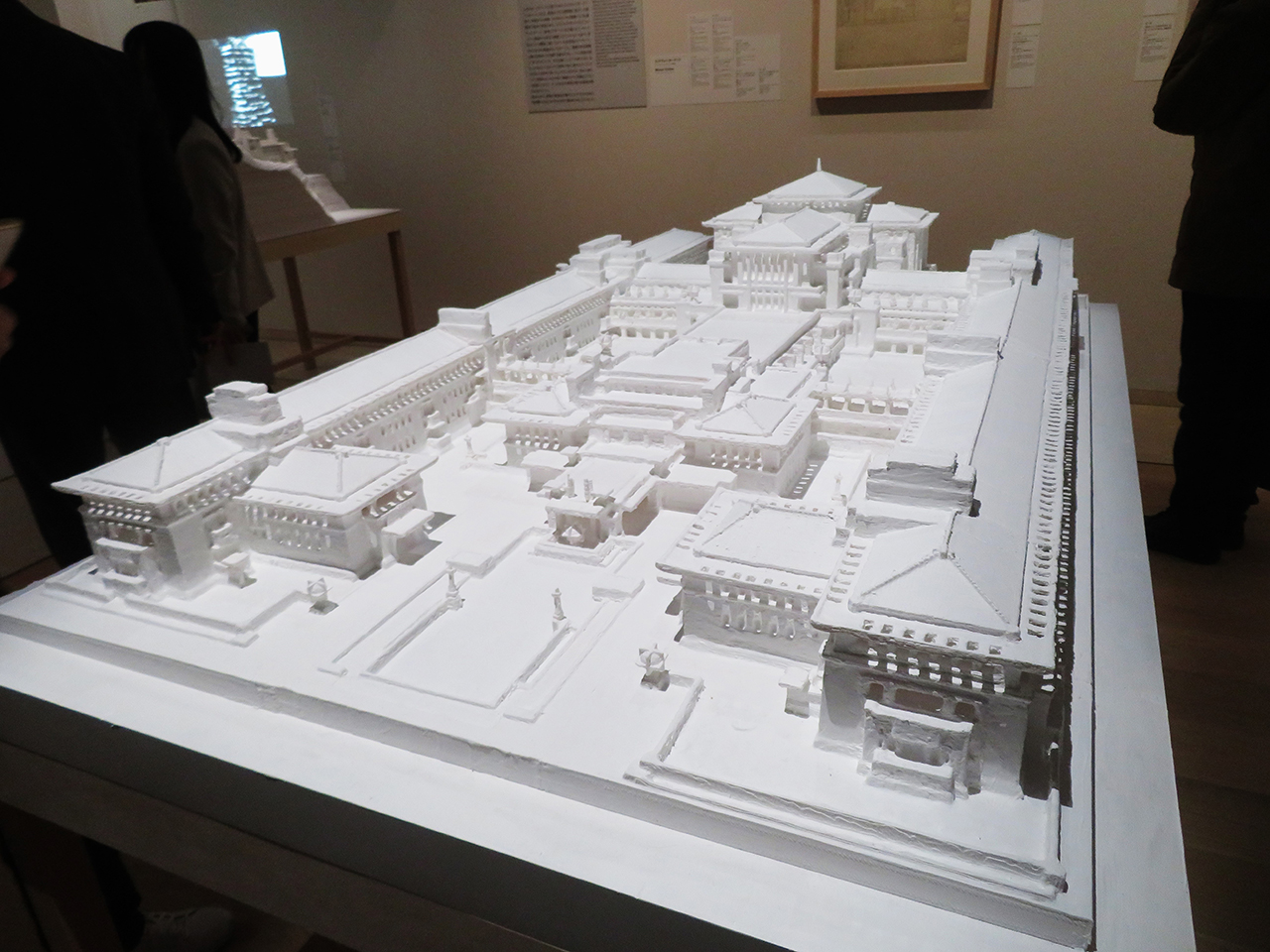 《模型（3Dスキャン&3Dプリンタによる）帝国ホテル二代目本館》建築：フランク・ロイド・ライト　制作：京都工芸繊維大学KYOTO Design Lab　製作：2023年
