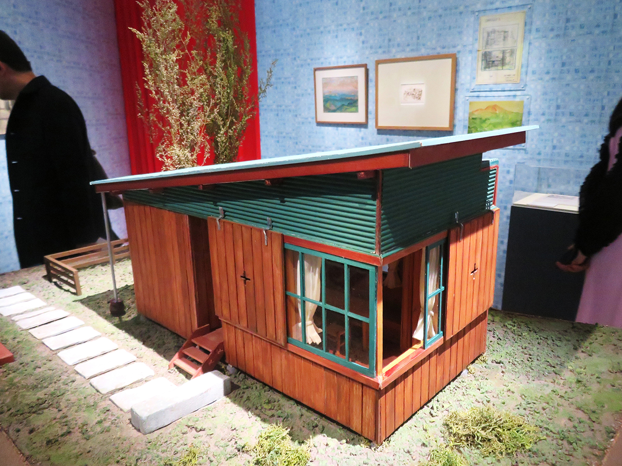 建築:立原道造 模型:文化学園大学種田ゼミ《模型 ヒアシンスハウス》2025年 ミクストメディア 縮尺1:20 文化学園大学種田ゼミ。